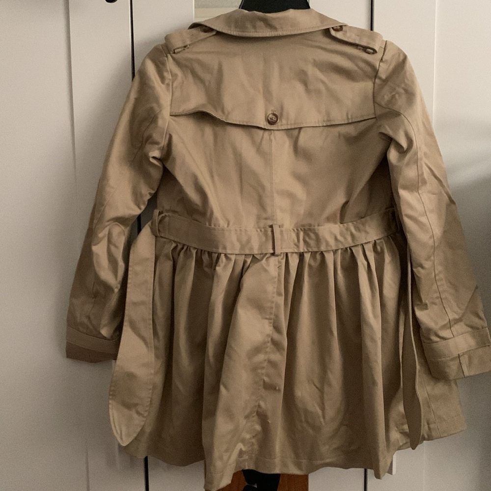 Girls Trench Coat. - Picture 2 of 3